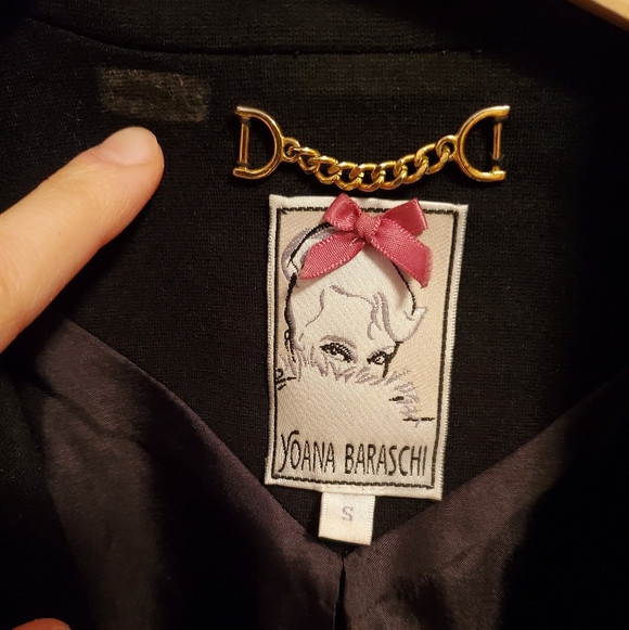 Anthropologie. Yoana Baraschi black classic blazer. Women size S. Classic. - Picture 3 of 10